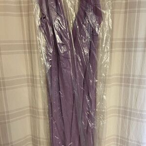 Elegant Purple Gown